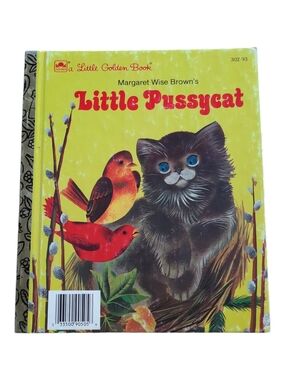 Little Pussycat Hardcover Book - Yellow - Little Golden Book